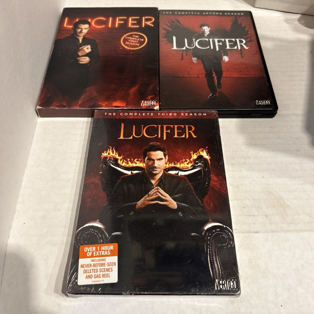 Lucifer Complete Seasons‎ 1-3 DVD Mystery Crime Show